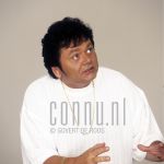 04-10-1996 Andre Hazes at studio in Amsterdam Photo: Govert de Roos/Connu